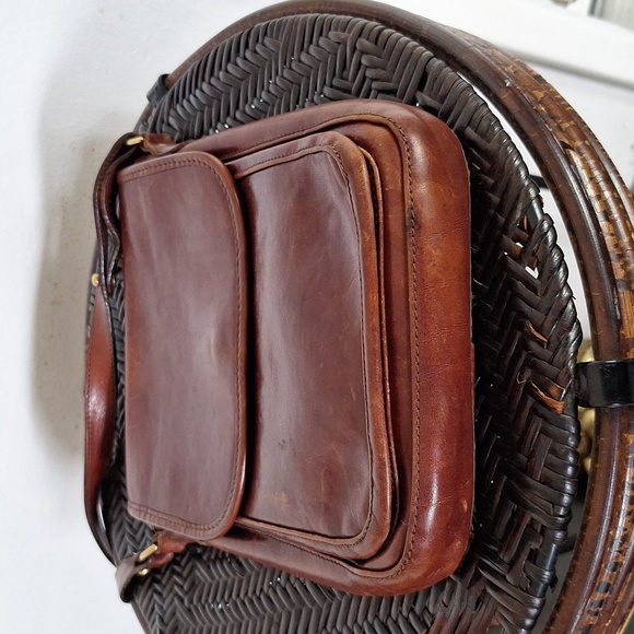 Brahmin Brown Leather Crossbody Bag - Picture 15 of 15